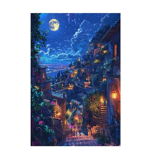 Puzzle 2000 Teile Nachtansicht Puzzle Mond DIY Kreative Holz Jigsaws für Erwachsene mit Geschenkbox Verpackung, Impossible Herausfordernde Familie Aktivität Spiele, Deko Wohnzimmer 99x70cm D-1202 Puzzle 2000 Teile Nachtansicht Puzzle Mond DIY Kreative Holz Jigsaws für Erwachsene mit Geschenkbox Verpackung, Impossible Herausfordernde Familie Aktivität Spiele, Deko Wohnzimmer 99x70cm D-1202 von Wehsaeho