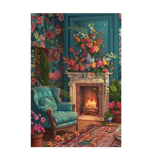 Puzzle 2000 Teile Retro Puzzle Blume DIY Kreative Holz Jigsaws für Erwachsene mit Geschenkbox, Impossible Herausfordernde Familie Aktivität Spiele, Deko Wohnzimmer, Geschenke für Frauen 99x70cm D-1453 Puzzle 2000 Teile Retro Puzzle Blume DIY Kreative Holz Jigsaws für Erwachsene mit Geschenkbox, Impossible Herausfordernde Familie Aktivität Spiele, Deko Wohnzimmer, Geschenke für Frauen 99x70cm D-1453 von Wehsaeho