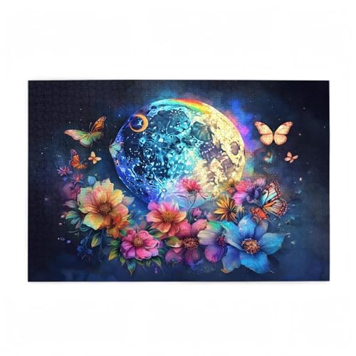 Puzzle 2000 Teile Schmetterling Puzzle Blume DIY Kreative Holz Jigsaws für Erwachsene mit Geschenkbox Verpackung, Impossible Herausfordernde Familie Aktivität Spiele, Deko Wohnzimmer 99x70cm D-4 Puzzle 2000 Teile Schmetterling Puzzle Blume DIY Kreative Holz Jigsaws für Erwachsene mit Geschenkbox Verpackung, Impossible Herausfordernde Familie Aktivität Spiele, Deko Wohnzimmer 99x70cm D-4 von Wehsaeho