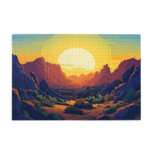 Puzzle 2000 Teile Sonnenuntergang Puzzle Natürliche Landschaft DIY Kreative Holz Jigsaws für Erwachsene, Geschenkbox Verpackung, Herausfordernde Familie Aktivität Spiele, Wanddeko 99x70cm E-1449 Puzzle 2000 Teile Sonnenuntergang Puzzle Natürliche Landschaft DIY Kreative Holz Jigsaws für Erwachsene, Geschenkbox Verpackung, Herausfordernde Familie Aktivität Spiele, Wanddeko 99x70cm E-1449 von Wehsaeho