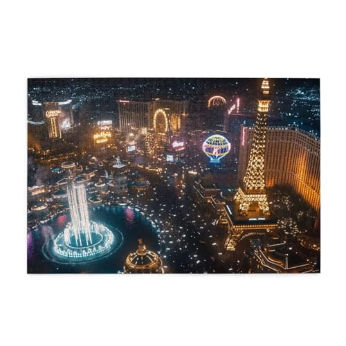Puzzle 2000 Teile Stadtbild Puzzle London DIY Kreative Holz Jigsaws für Erwachsene, Geschenkbox Verpackung, Impossible Herausfordernde Familie Aktivität Spiele, Deko Wohnzimmer Geschenke 99x70cm E-219 von Wehsaeho
