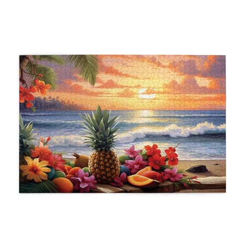 Puzzle 2000 Teile Strand Puzzle Blume DIY Kreative Holz Jigsaws für Erwachsene mit Geschenkbox Verpackung, Impossible Herausfordernde Familie Aktivität Spiele, Deko Wohnzimmer Geschenke 99x70cm E-1046 Puzzle 2000 Teile Strand Puzzle Blume DIY Kreative Holz Jigsaws für Erwachsene mit Geschenkbox Verpackung, Impossible Herausfordernde Familie Aktivität Spiele, Deko Wohnzimmer Geschenke 99x70cm E-1046 von Wehsaeho