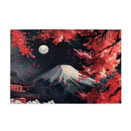 Puzzle 2000 Teile Vulkan Fuji Puzzle Sternenhimmel DIY Kreative Holz Jigsaws für Erwachsene, Impossible Herausfordernde Familie Aktivität Spiele, Deko Wohnzimmer, Geschenke für Frauen 99x70cm E-1196 Puzzle 2000 Teile Vulkan Fuji Puzzle Sternenhimmel DIY Kreative Holz Jigsaws für Erwachsene, Impossible Herausfordernde Familie Aktivität Spiele, Deko Wohnzimmer, Geschenke für Frauen 99x70cm E-1196 von Wehsaeho