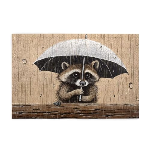 Puzzle 2000 Teile Waschbär Puzzle Tier DIY Kreative Holz Jigsaws für Erwachsene mit Geschenkbox Verpackung, Impossible Herausfordernde Familie Aktivität Spiele, Deko Wohnzimmer Geschenke 99x70cm E-240 Puzzle 2000 Teile Waschbär Puzzle Tier DIY Kreative Holz Jigsaws für Erwachsene mit Geschenkbox Verpackung, Impossible Herausfordernde Familie Aktivität Spiele, Deko Wohnzimmer Geschenke 99x70cm E-240 von Wehsaeho