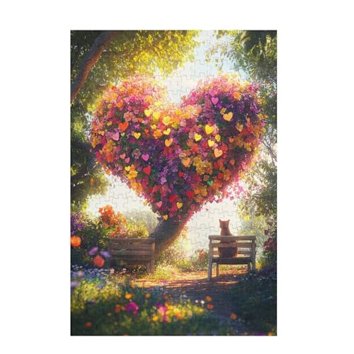 Puzzle 2000 Teile Wie Puzzle Blume DIY Kreative Holz Jigsaws für Erwachsene mit Geschenkbox Verpackung, Impossible Herausfordernde Familie Aktivität Spiele, Geschenke für Frauen 99x70cm D-1029 von Wehsaeho