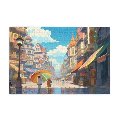 Puzzle 2000 Teile Wolke Puzzle Straße DIY Kreative Holz Jigsaws für Erwachsene mit Geschenkbox Verpackung, Impossible Herausfordernde Familie Aktivität Spiele, Deko Wohnzimmer Geschenke 99x70cm E-485 Puzzle 2000 Teile Wolke Puzzle Straße DIY Kreative Holz Jigsaws für Erwachsene mit Geschenkbox Verpackung, Impossible Herausfordernde Familie Aktivität Spiele, Deko Wohnzimmer Geschenke 99x70cm E-485 von Wehsaeho