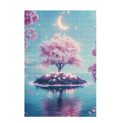Puzzle 300 Teile Baum Puzzle Mond DIY Kreative Holz Jigsaws für Erwachsene mit Geschenkbox Verpackung, Impossible Herausfordernde Familie Aktivität Spiele, Wohnzimmer Deko Geschenke 38x26cm D-1203 Puzzle 300 Teile Baum Puzzle Mond DIY Kreative Holz Jigsaws für Erwachsene mit Geschenkbox Verpackung, Impossible Herausfordernde Familie Aktivität Spiele, Wohnzimmer Deko Geschenke 38x26cm D-1203 von Wehsaeho