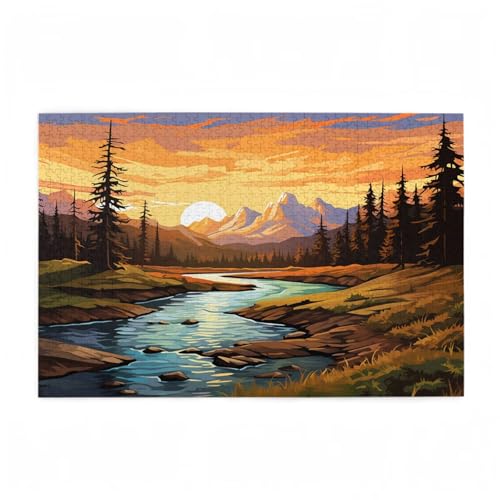 Puzzle 300 Teile Berg Puzzle Landschaft DIY Kreative Holz Jigsaws für Erwachsene mit Geschenkbox Verpackung, Impossible Herausfordernde Familie Aktivität Spiele, Deko Wohnzimmer 38x26cm D-692 Puzzle 300 Teile Berg Puzzle Landschaft DIY Kreative Holz Jigsaws für Erwachsene mit Geschenkbox Verpackung, Impossible Herausfordernde Familie Aktivität Spiele, Deko Wohnzimmer 38x26cm D-692 von Wehsaeho