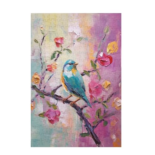Puzzle 300 Teile Bird Puzzle Blume DIY Kreative Holz Jigsaws für Erwachsene mit Geschenkbox Verpackung, Impossible Herausfordernde Familie Aktivität Spiele, Geschenke für Frauen 38x26cm D-1215 Puzzle 300 Teile Bird Puzzle Blume DIY Kreative Holz Jigsaws für Erwachsene mit Geschenkbox Verpackung, Impossible Herausfordernde Familie Aktivität Spiele, Geschenke für Frauen 38x26cm D-1215 von Wehsaeho