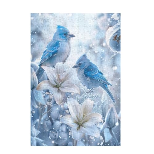 Puzzle 300 Teile Bird Puzzle Blume DIY Kreative Holz Jigsaws für Erwachsene mit Geschenkbox Verpackung, Impossible Herausfordernde Familie Aktivität Spiele, Wohnzimmer Deko Geschenke 38x26cm D-782 Puzzle 300 Teile Bird Puzzle Blume DIY Kreative Holz Jigsaws für Erwachsene mit Geschenkbox Verpackung, Impossible Herausfordernde Familie Aktivität Spiele, Wohnzimmer Deko Geschenke 38x26cm D-782 von Wehsaeho