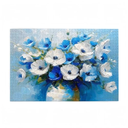 Puzzle 300 Teile Blume Puzzle Einfachheit DIY Kreative Holz Jigsaws für Erwachsene mit Geschenkbox Verpackung, Impossible Herausfordernde Familie Aktivität Spiele, Deko Wohnzimmer 38x26cm D-6 Puzzle 300 Teile Blume Puzzle Einfachheit DIY Kreative Holz Jigsaws für Erwachsene mit Geschenkbox Verpackung, Impossible Herausfordernde Familie Aktivität Spiele, Deko Wohnzimmer 38x26cm D-6 von Wehsaeho