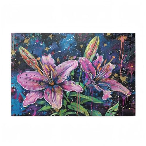 Puzzle 300 Teile Blume Puzzle Farbe DIY Kreative Holz Jigsaws für Erwachsene mit Geschenkbox Verpackung, Impossible Herausfordernde Familie Aktivität Spiele, Geschenke für Frauen 38x26cm D-168 Puzzle 300 Teile Blume Puzzle Farbe DIY Kreative Holz Jigsaws für Erwachsene mit Geschenkbox Verpackung, Impossible Herausfordernde Familie Aktivität Spiele, Geschenke für Frauen 38x26cm D-168 von Wehsaeho