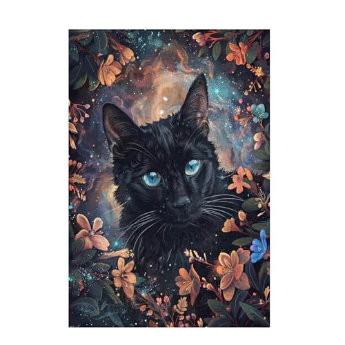 Puzzle 300 Teile Blume Puzzle Katze DIY Kreative Holz Jigsaws für Erwachsene mit Geschenkbox Verpackung, Impossible Herausfordernde Familie Aktivität Spiele, Geschenke für Frauen 38x26cm D-902 Puzzle 300 Teile Blume Puzzle Katze DIY Kreative Holz Jigsaws für Erwachsene mit Geschenkbox Verpackung, Impossible Herausfordernde Familie Aktivität Spiele, Geschenke für Frauen 38x26cm D-902 von Wehsaeho