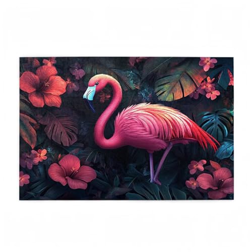 Puzzle 300 Teile Flamingo Puzzle Blume DIY Kreative Holz Jigsaws für Erwachsene mit Geschenkbox Verpackung, Impossible Herausfordernde Familie Aktivität Spiele, Geschenke für Frauen 38x26cm D-449 Puzzle 300 Teile Flamingo Puzzle Blume DIY Kreative Holz Jigsaws für Erwachsene mit Geschenkbox Verpackung, Impossible Herausfordernde Familie Aktivität Spiele, Geschenke für Frauen 38x26cm D-449 von Wehsaeho