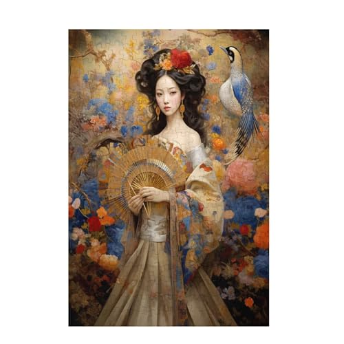 Puzzle 300 Teile Japan Puzzle Bird DIY Kreative Holz Jigsaws für Erwachsene mit Geschenkbox Verpackung, Impossible Herausfordernde Familie Aktivität Spiele, Geschenke für Frauen 38x26cm D-1386 Puzzle 300 Teile Japan Puzzle Bird DIY Kreative Holz Jigsaws für Erwachsene mit Geschenkbox Verpackung, Impossible Herausfordernde Familie Aktivität Spiele, Geschenke für Frauen 38x26cm D-1386 von Wehsaeho