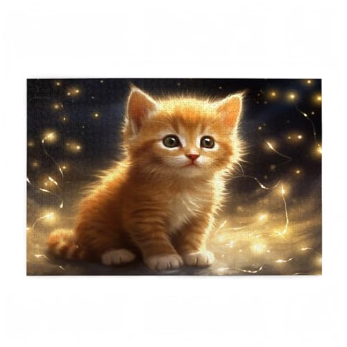 Puzzle 300 Teile Katze Puzzle Tier DIY Kreative Holz Jigsaws für Erwachsene mit Geschenkbox Verpackung, Impossible Herausfordernde Familie Aktivität Spiele, Wohnzimmer Deko Geschenke 38x26cm D-98 Puzzle 300 Teile Katze Puzzle Tier DIY Kreative Holz Jigsaws für Erwachsene mit Geschenkbox Verpackung, Impossible Herausfordernde Familie Aktivität Spiele, Wohnzimmer Deko Geschenke 38x26cm D-98 von Wehsaeho