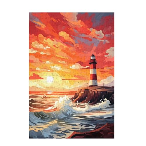 Puzzle 300 Teile Landschaft Puzzle Sonnenuntergang DIY Kreative Holz Jigsaws für Erwachsene mit Geschenkbox Verpackung, Impossible Herausfordernde Familie Aktivität Spiele, Zimmer Deko 38x26cm D-1505 Puzzle 300 Teile Landschaft Puzzle Sonnenuntergang DIY Kreative Holz Jigsaws für Erwachsene mit Geschenkbox Verpackung, Impossible Herausfordernde Familie Aktivität Spiele, Zimmer Deko 38x26cm D-1505 von Wehsaeho