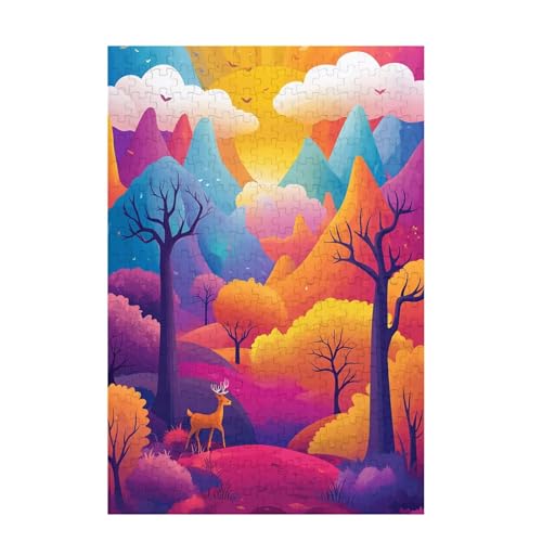 Puzzle 300 Teile REH Puzzle Baum DIY Kreative Holz Jigsaws für Erwachsene mit Geschenkbox Verpackung, Impossible Herausfordernde Familie Aktivität Spiele, Wohnzimmer Deko Geschenke 38x26cm D-942 Puzzle 300 Teile REH Puzzle Baum DIY Kreative Holz Jigsaws für Erwachsene mit Geschenkbox Verpackung, Impossible Herausfordernde Familie Aktivität Spiele, Wohnzimmer Deko Geschenke 38x26cm D-942 von Wehsaeho