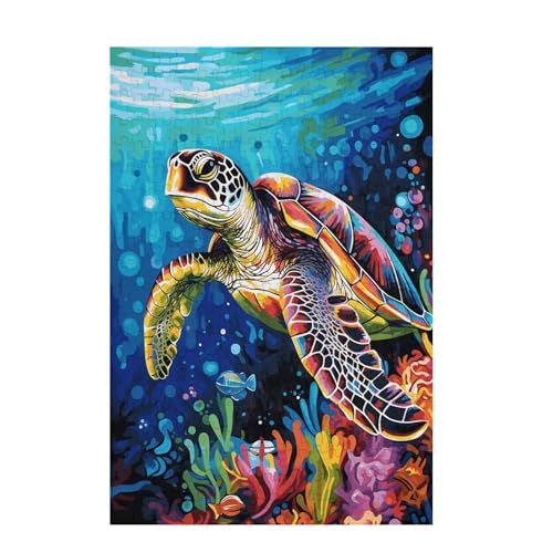 Puzzle 300 Teile Schildkröte Puzzle Tier DIY Kreative Holz Jigsaws für Erwachsene mit Geschenkbox Verpackung, Impossible Herausfordernde Familie Aktivität Spiele, Deko Wohnzimmer 38x26cm D-1443 Puzzle 300 Teile Schildkröte Puzzle Tier DIY Kreative Holz Jigsaws für Erwachsene mit Geschenkbox Verpackung, Impossible Herausfordernde Familie Aktivität Spiele, Deko Wohnzimmer 38x26cm D-1443 von Wehsaeho