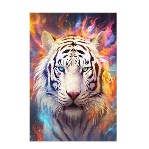 Puzzle 300 Teile Tiger Puzzle Tier DIY Kreative Holz Jigsaws für Erwachsene mit Geschenkbox Verpackung, Impossible Herausfordernde Familie Aktivität Spiele, Geschenke für Frauen 38x26cm D-1165 Puzzle 300 Teile Tiger Puzzle Tier DIY Kreative Holz Jigsaws für Erwachsene mit Geschenkbox Verpackung, Impossible Herausfordernde Familie Aktivität Spiele, Geschenke für Frauen 38x26cm D-1165 von Wehsaeho