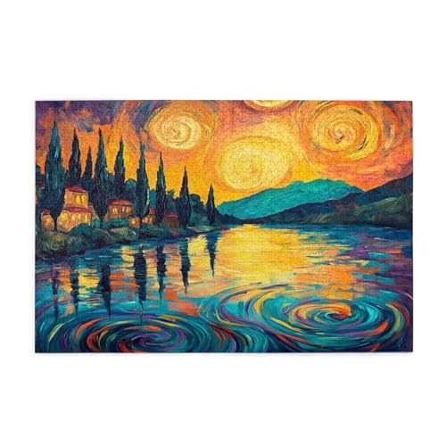 Puzzle 3000 Teile Baum Puzzle Berg DIY Kreative Holz Jigsaws für Erwachsene mit Geschenkbox Verpackung, Impossible Herausfordernde Familie Aktivität Spiele, Deko Wohnzimmer Geschenke 81x122cm E-1139 Puzzle 3000 Teile Baum Puzzle Berg DIY Kreative Holz Jigsaws für Erwachsene mit Geschenkbox Verpackung, Impossible Herausfordernde Familie Aktivität Spiele, Deko Wohnzimmer Geschenke 81x122cm E-1139 von Wehsaeho