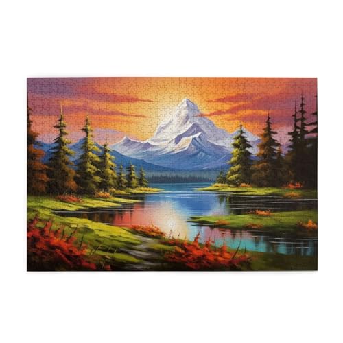 Puzzle 3000 Teile Berg Puzzle Baum DIY Kreative Holz Jigsaws für Erwachsene mit Geschenkbox Verpackung, Impossible Herausfordernde Familie Aktivität Spiele, Deko Wohnzimmer Geschenke 81x122cm E-948 Puzzle 3000 Teile Berg Puzzle Baum DIY Kreative Holz Jigsaws für Erwachsene mit Geschenkbox Verpackung, Impossible Herausfordernde Familie Aktivität Spiele, Deko Wohnzimmer Geschenke 81x122cm E-948 von Wehsaeho