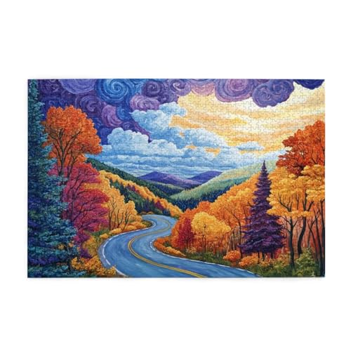 Puzzle 3000 Teile Berg Puzzle Herbst DIY Kreative Holz Jigsaws für Erwachsene mit Geschenkbox Verpackung, Impossible Herausfordernde Familie Aktivität Spiele, Deko Wohnzimmer Geschenke 81x122cm E-1354 Puzzle 3000 Teile Berg Puzzle Herbst DIY Kreative Holz Jigsaws für Erwachsene mit Geschenkbox Verpackung, Impossible Herausfordernde Familie Aktivität Spiele, Deko Wohnzimmer Geschenke 81x122cm E-1354 von Wehsaeho