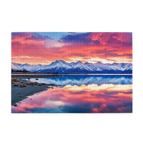 Puzzle 3000 Teile Berg Puzzle Landschaft DIY Kreative Holz Jigsaws für Erwachsene, Geschenkbox Verpackung, Impossible Herausfordernde Familie Aktivität Spiele, Deko Wohnzimmer Geschenke 81x122cm E-145 Puzzle 3000 Teile Berg Puzzle Landschaft DIY Kreative Holz Jigsaws für Erwachsene, Geschenkbox Verpackung, Impossible Herausfordernde Familie Aktivität Spiele, Deko Wohnzimmer Geschenke 81x122cm E-145 von Wehsaeho