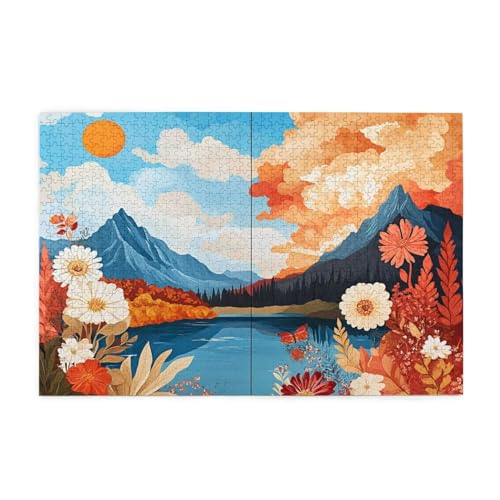 Puzzle 3000 Teile Berg Puzzle Wolke DIY Kreative Holz Jigsaws für Erwachsene mit Geschenkbox Verpackung, Impossible Herausfordernde Familie Aktivität Spiele, Deko Wohnzimmer Geschenke 81x122cm E-1331 Puzzle 3000 Teile Berg Puzzle Wolke DIY Kreative Holz Jigsaws für Erwachsene mit Geschenkbox Verpackung, Impossible Herausfordernde Familie Aktivität Spiele, Deko Wohnzimmer Geschenke 81x122cm E-1331 von Wehsaeho