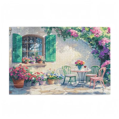 Puzzle 3000 Teile Blume Puzzle Fensterbank DIY Kreative Holz Jigsaws für Erwachsene mit Geschenkbox Verpackung, Impossible Herausfordernde Familie Aktivität Spiele, Deko Wohnzimmer 81x122cm D-142 Puzzle 3000 Teile Blume Puzzle Fensterbank DIY Kreative Holz Jigsaws für Erwachsene mit Geschenkbox Verpackung, Impossible Herausfordernde Familie Aktivität Spiele, Deko Wohnzimmer 81x122cm D-142 von Wehsaeho