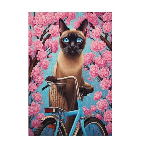 Puzzle 3000 Teile Blume Puzzle Katze DIY Kreative Holz Jigsaws für Erwachsene mit Geschenkbox Verpackung, Impossible Herausfordernde Familie Aktivität Spiele, Geschenke für Frauen 81x122cm D-1490 Puzzle 3000 Teile Blume Puzzle Katze DIY Kreative Holz Jigsaws für Erwachsene mit Geschenkbox Verpackung, Impossible Herausfordernde Familie Aktivität Spiele, Geschenke für Frauen 81x122cm D-1490 von Wehsaeho