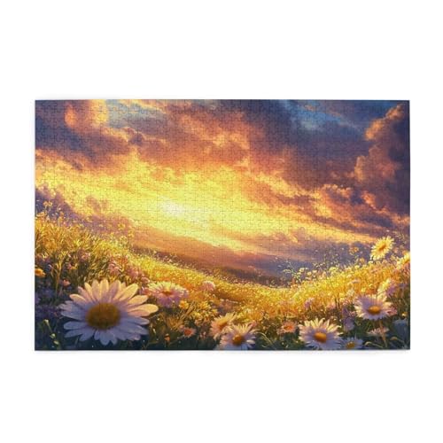 Puzzle 3000 Teile Blume Puzzle Sonnenuntergang DIY Kreative Holz Jigsaws für Erwachsene, Impossible Herausfordernde Familie Aktivität Spiele, Deko Wohnzimmer, Geschenke für Frauen 81x122cm E-1108 Puzzle 3000 Teile Blume Puzzle Sonnenuntergang DIY Kreative Holz Jigsaws für Erwachsene, Impossible Herausfordernde Familie Aktivität Spiele, Deko Wohnzimmer, Geschenke für Frauen 81x122cm E-1108 von Wehsaeho