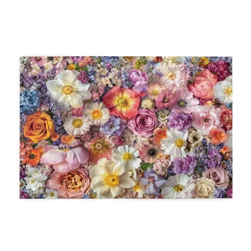 Puzzle 3000 Teile Blume Puzzle Viele Male DIY Kreative Holz Jigsaws für Erwachsene mit Geschenkbox Verpackung, Impossible Herausfordernde Familie Aktivität Spiele, Wanddeko Geschenke 81x122cm E-1630 Puzzle 3000 Teile Blume Puzzle Viele Male DIY Kreative Holz Jigsaws für Erwachsene mit Geschenkbox Verpackung, Impossible Herausfordernde Familie Aktivität Spiele, Wanddeko Geschenke 81x122cm E-1630 von Wehsaeho