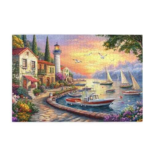 Puzzle 3000 Teile Boot Puzzle Baum DIY Kreative Holz Jigsaws für Erwachsene mit Geschenkbox Verpackung, Impossible Herausfordernde Familie Aktivität Spiele, Deko Wohnzimmer Geschenke 81x122cm E-674 Puzzle 3000 Teile Boot Puzzle Baum DIY Kreative Holz Jigsaws für Erwachsene mit Geschenkbox Verpackung, Impossible Herausfordernde Familie Aktivität Spiele, Deko Wohnzimmer Geschenke 81x122cm E-674 von Wehsaeho