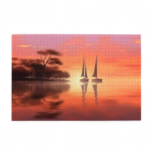 Puzzle 3000 Teile Boot Puzzle Meer DIY Kreative Holz Jigsaws für Erwachsene mit Geschenkbox Verpackung, Impossible Herausfordernde Familie Aktivität Spiele, Geschenke für Frauen 81x122cm D-256 Puzzle 3000 Teile Boot Puzzle Meer DIY Kreative Holz Jigsaws für Erwachsene mit Geschenkbox Verpackung, Impossible Herausfordernde Familie Aktivität Spiele, Geschenke für Frauen 81x122cm D-256 von Wehsaeho