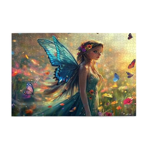 Puzzle 3000 Teile Engel Puzzle Schmetterling DIY Kreative Holz Jigsaws für Erwachsene, Impossible Herausfordernde Familie Aktivität Spiele, Deko Wohnzimmer, Geschenke für Frauen 81x122cm E-114 Puzzle 3000 Teile Engel Puzzle Schmetterling DIY Kreative Holz Jigsaws für Erwachsene, Impossible Herausfordernde Familie Aktivität Spiele, Deko Wohnzimmer, Geschenke für Frauen 81x122cm E-114 von Wehsaeho