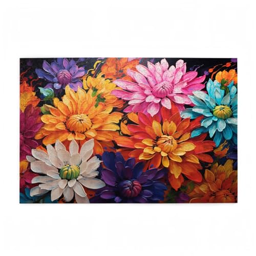 Puzzle 3000 Teile Farbe Puzzle Blume DIY Kreative Holz Jigsaws für Erwachsene mit Geschenkbox, Impossible Herausfordernde Familie Aktivität Spiele, Deko Wohnzimmer, Geschenke für Frauen 81x122cm D-647 Puzzle 3000 Teile Farbe Puzzle Blume DIY Kreative Holz Jigsaws für Erwachsene mit Geschenkbox, Impossible Herausfordernde Familie Aktivität Spiele, Deko Wohnzimmer, Geschenke für Frauen 81x122cm D-647 von Wehsaeho