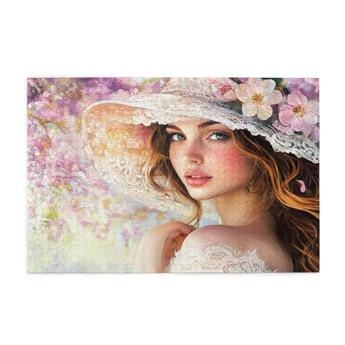 Puzzle 3000 Teile Frau Puzzle Traum DIY Kreative Holz Jigsaws für Erwachsene mit Geschenkbox Verpackung, Impossible Herausfordernde Familie Aktivität Spiele, Deko Wohnzimmer Geschenke 81x122cm E-1752 Puzzle 3000 Teile Frau Puzzle Traum DIY Kreative Holz Jigsaws für Erwachsene mit Geschenkbox Verpackung, Impossible Herausfordernde Familie Aktivität Spiele, Deko Wohnzimmer Geschenke 81x122cm E-1752 von Wehsaeho