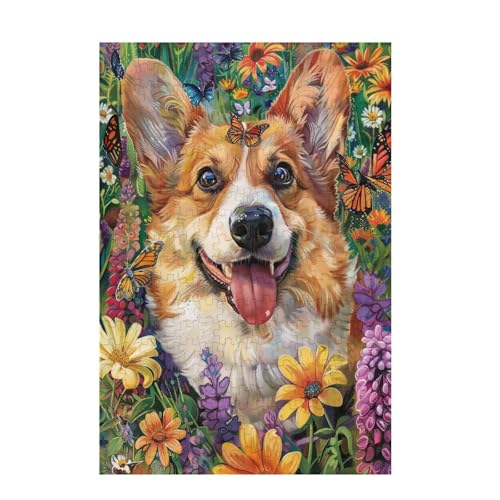 Puzzle 3000 Teile Hund Puzzle Blume DIY Kreative Holz Jigsaws für Erwachsene mit Geschenkbox, Impossible Herausfordernde Familie Aktivität Spiele, Deko Wohnzimmer, Geschenke für Frauen 81x122cm D-1027 Puzzle 3000 Teile Hund Puzzle Blume DIY Kreative Holz Jigsaws für Erwachsene mit Geschenkbox, Impossible Herausfordernde Familie Aktivität Spiele, Deko Wohnzimmer, Geschenke für Frauen 81x122cm D-1027 von Wehsaeho