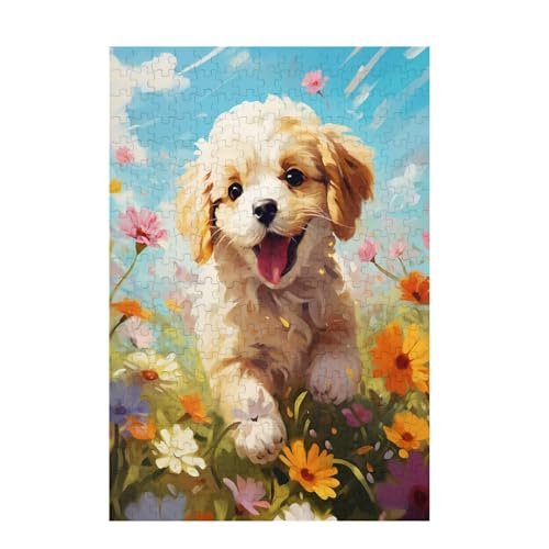 Puzzle 3000 Teile Hund Puzzle Tier DIY Kreative Holz Jigsaws für Erwachsene mit Geschenkbox, Impossible Herausfordernde Familie Aktivität Spiele, Deko Wohnzimmer, Geschenke für Frauen 81x122cm D-1702 von Wehsaeho