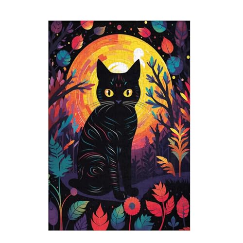 Puzzle 3000 Teile Katze Puzzle Anlage DIY Kreative Holz Jigsaws für Erwachsene mit Geschenkbox Verpackung, Impossible Herausfordernde Familie Aktivität Spiele, Deko Wohnzimmer 81x122cm D-1457 von Wehsaeho