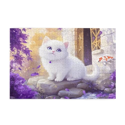 Puzzle 3000 Teile Katze Puzzle Blume DIY Kreative Holz Jigsaws für Erwachsene mit Geschenkbox Verpackung, Impossible Herausfordernde Familie Aktivität Spiele, Deko Wohnzimmer Geschenke 81x122cm E-1079 Puzzle 3000 Teile Katze Puzzle Blume DIY Kreative Holz Jigsaws für Erwachsene mit Geschenkbox Verpackung, Impossible Herausfordernde Familie Aktivität Spiele, Deko Wohnzimmer Geschenke 81x122cm E-1079 von Wehsaeho