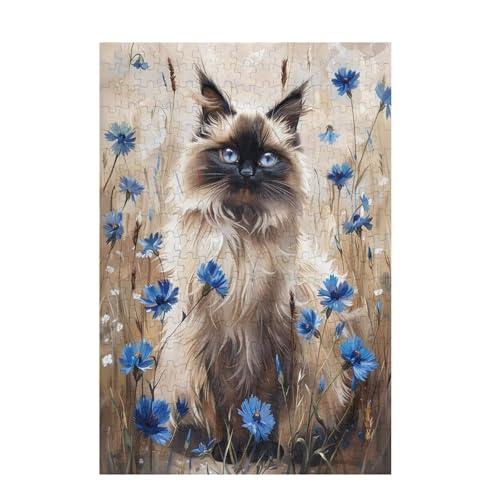 Puzzle 3000 Teile Katze Puzzle Blume DIY Kreative Holz Jigsaws für Erwachsene mit Geschenkbox Verpackung, Impossible Herausfordernde Familie Aktivität Spiele, Geschenke für Frauen 81x122cm D-1175 Puzzle 3000 Teile Katze Puzzle Blume DIY Kreative Holz Jigsaws für Erwachsene mit Geschenkbox Verpackung, Impossible Herausfordernde Familie Aktivität Spiele, Geschenke für Frauen 81x122cm D-1175 von Wehsaeho