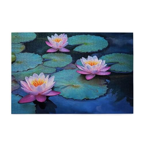 Puzzle 3000 Teile Lotus Puzzle Einfachheit DIY Kreative Holz Jigsaws für Erwachsene mit Geschenkbox Verpackung, Impossible Herausfordernde Familie Aktivität Spiele, Wanddeko Geschenke 81x122cm E-170 Puzzle 3000 Teile Lotus Puzzle Einfachheit DIY Kreative Holz Jigsaws für Erwachsene mit Geschenkbox Verpackung, Impossible Herausfordernde Familie Aktivität Spiele, Wanddeko Geschenke 81x122cm E-170 von Wehsaeho