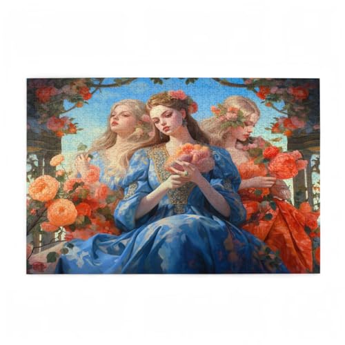 Puzzle 3000 Teile Mädchen Puzzle Blume DIY Kreative Holz Jigsaws für Erwachsene mit Geschenkbox Verpackung, Impossible Herausfordernde Familie Aktivität Spiele, Deko Wohnzimmer 81x122cm D-263 Puzzle 3000 Teile Mädchen Puzzle Blume DIY Kreative Holz Jigsaws für Erwachsene mit Geschenkbox Verpackung, Impossible Herausfordernde Familie Aktivität Spiele, Deko Wohnzimmer 81x122cm D-263 von Wehsaeho