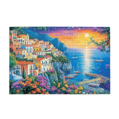 Puzzle 3000 Teile Meer Puzzle Sonnenuntergang DIY Kreative Holz Jigsaws für Erwachsene, Impossible Herausfordernde Familie Aktivität Spiele, Deko Wohnzimmer, Geschenke für Frauen 81x122cm E-872 Puzzle 3000 Teile Meer Puzzle Sonnenuntergang DIY Kreative Holz Jigsaws für Erwachsene, Impossible Herausfordernde Familie Aktivität Spiele, Deko Wohnzimmer, Geschenke für Frauen 81x122cm E-872 von Wehsaeho