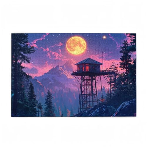 Puzzle 3000 Teile Mond Puzzle Berg DIY Kreative Holz Jigsaws für Erwachsene mit Geschenkbox Verpackung, Impossible Herausfordernde Familie Aktivität Spiele, Geschenke für Frauen 81x122cm D-431 Puzzle 3000 Teile Mond Puzzle Berg DIY Kreative Holz Jigsaws für Erwachsene mit Geschenkbox Verpackung, Impossible Herausfordernde Familie Aktivität Spiele, Geschenke für Frauen 81x122cm D-431 von Wehsaeho