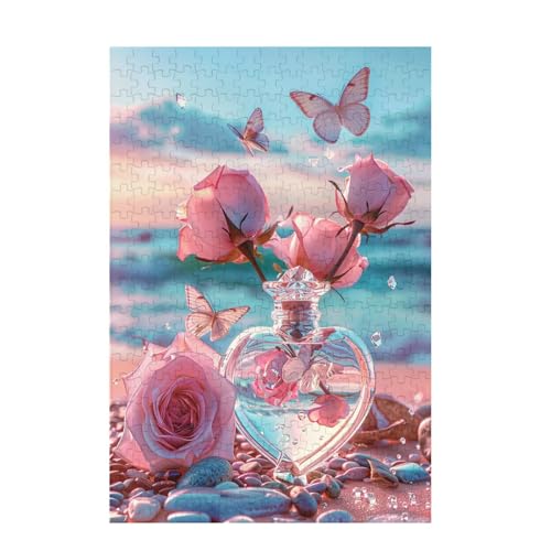 Puzzle 3000 Teile Rose Puzzle Schmetterling DIY Kreative Holz Jigsaws für Erwachsene mit Geschenkbox Verpackung, Impossible Herausfordernde Familie Aktivität Spiele, Deko Wohnzimmer 81x122cm D-1322 Puzzle 3000 Teile Rose Puzzle Schmetterling DIY Kreative Holz Jigsaws für Erwachsene mit Geschenkbox Verpackung, Impossible Herausfordernde Familie Aktivität Spiele, Deko Wohnzimmer 81x122cm D-1322 von Wehsaeho