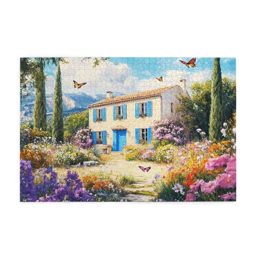 Puzzle 3000 Teile Schmetterling Puzzle Blume DIY Kreative Holz Jigsaws für Erwachsene, Impossible Herausfordernde Familie Aktivität Spiele, Deko Wohnzimmer, Geschenke für Frauen 81x122cm E-1190 Puzzle 3000 Teile Schmetterling Puzzle Blume DIY Kreative Holz Jigsaws für Erwachsene, Impossible Herausfordernde Familie Aktivität Spiele, Deko Wohnzimmer, Geschenke für Frauen 81x122cm E-1190 von Wehsaeho