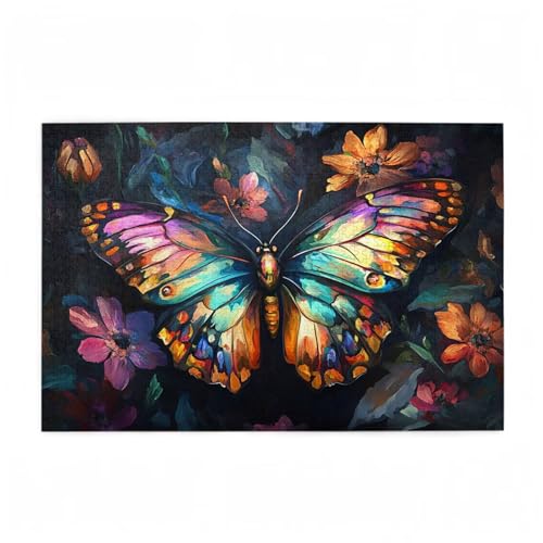 Puzzle 3000 Teile Schmetterling Puzzle Blume DIY Kreative Holz Jigsaws für Erwachsene mit Geschenkbox Verpackung, Impossible Herausfordernde Familie Aktivität Spiele, Deko Wohnzimmer 81x122cm D-328 Puzzle 3000 Teile Schmetterling Puzzle Blume DIY Kreative Holz Jigsaws für Erwachsene mit Geschenkbox Verpackung, Impossible Herausfordernde Familie Aktivität Spiele, Deko Wohnzimmer 81x122cm D-328 von Wehsaeho